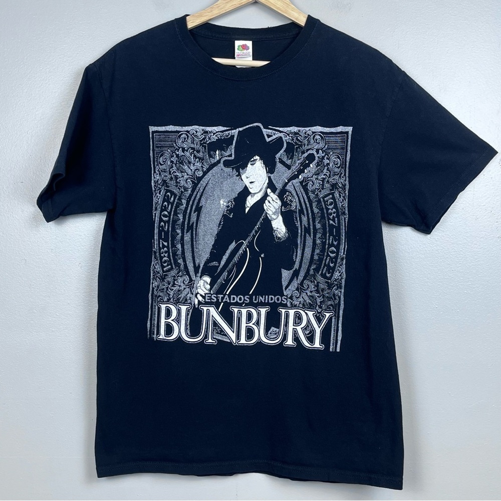 Enrique Bunbury 2022 El Ultimo Tour Concert T-Shirt Size M; Music, Festival